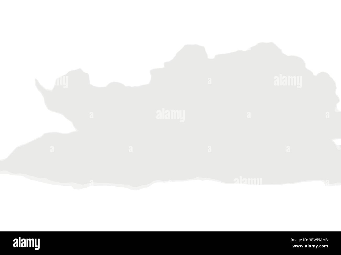 Formation de nuages doux et moelleux flottant paisiblement sur un fond épuré et minimaliste pour une utilisation design Illustration de Vecteur