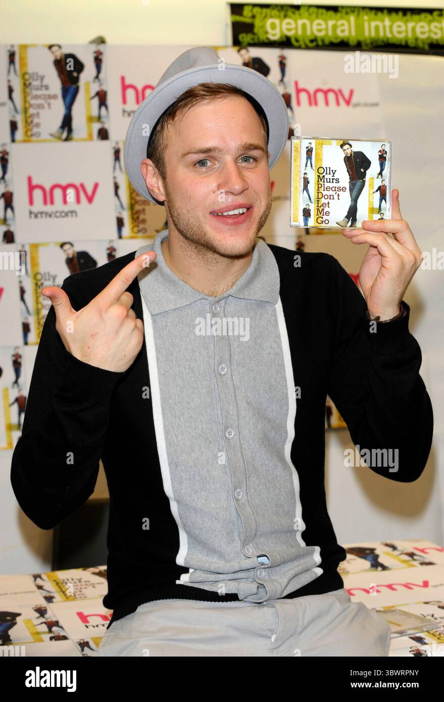 Olly murs au HMV à Chelmsford - 30 août 2010 Banque D'Images
