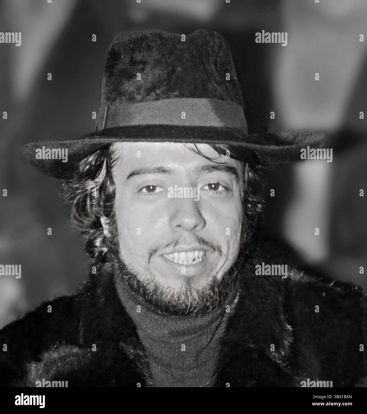 Sergio Mendes. Portrait du musicien brésilien, Sérgio Santos Mendes (1941-2024) en 1971 Banque D'Images