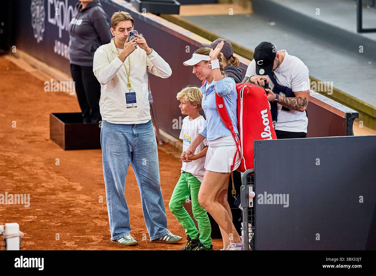 Hambourg, Hambourg, Allemagne. 17 juillet 2025. Ekaterina Alexandrova marche sur le court pendant le MSC Hamburg Ladies Open - Womens Tennis, WTA250, 17.7,2025, Hamburg (Tennis am Rothenbaum), Allemagne, Foto : Mathias Schulz (crédit image : © Mathias Schulz/ZUMA Press Wire) USAGE ÉDITORIAL SEULEMENT ! Non destiné à UN USAGE commercial ! Banque D'Images