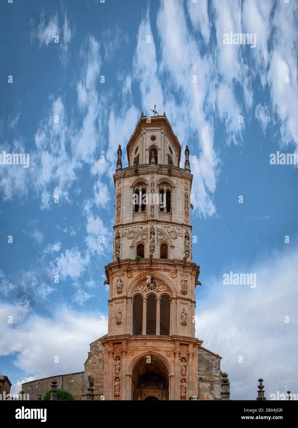 Collégiale de l'Assomption de Santa Maria del Campo. Burgos, Espagne. Banque D'Images