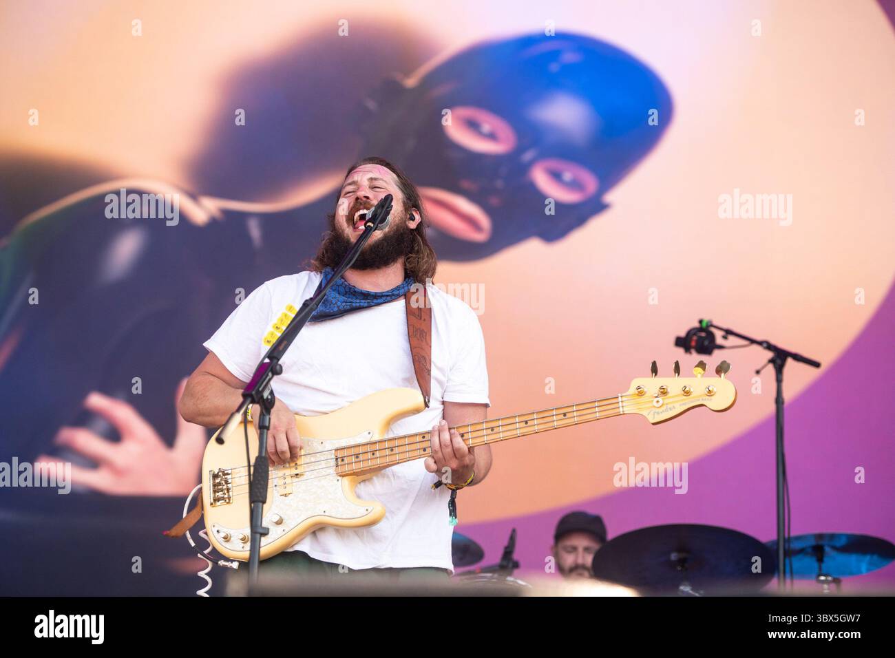 4 septembre 2021, Napa, CA, USA : Zachary Scott Carothers du Portugal. L'homme se produit lors du jour 2 du BottleRock Napa Valley Festival 2021 le 4 septembre 2021 à Napa, Californie. (Crédit image : © imageSPACE via ZUMA Press Wire) Banque D'Images