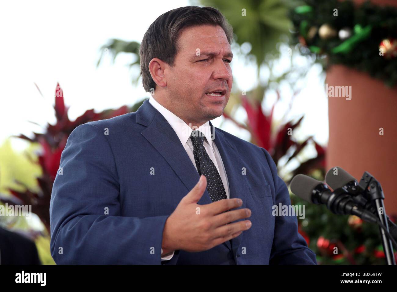 17 juillet 2021 : le gouverneur de Floride, Ron DeSantis, en décembre 16, 2020. (Crédit image : © Amy Beth Bennett/TNS via ZUMA Press Wire/TNS via ZUMA Press Wire) Banque D'Images