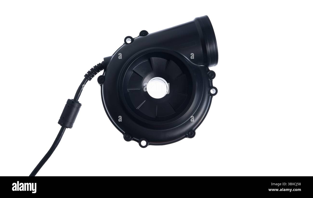 ordinateur portable noir d'unité d'alimentation dans le motif de la main sur l'isolation de fond blanc Banque D'Images ordinateur portable noir d'unité d'alimentation dans le motif de la main sur l'isolation de fond blanc Banque D'Images