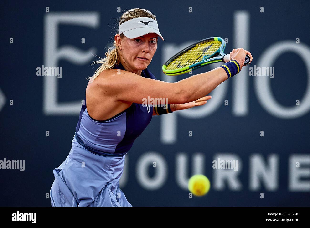 Hambourg, Hambourg, Allemagne. 18 juillet 2025. Dalma Galfi de Hongrie revient avec revers lors du MSC Hamburg Ladies Open - Womens Tennis, WTA250, 18.7,2025, Hambourg (Tennis am Rothenbaum), Allemagne, Foto : Mathias Schulz (crédit image : © Mathias Schulz/ZUMA Press Wire) USAGE ÉDITORIAL SEULEMENT ! Non destiné à UN USAGE commercial ! Banque D'Images