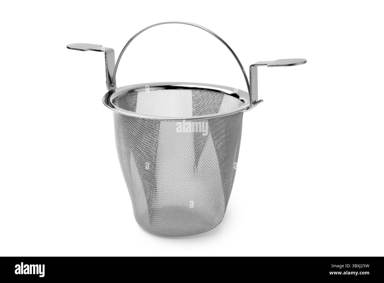 Thé sur fond blanc Banque D'Images