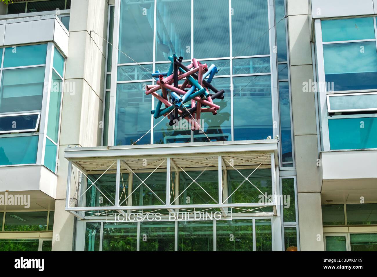 Vancouver, C.-B., CA, 27 mai 2025 : systèmes d'information et cognitifs sur le campus de l'Université de la Colombie-Britannique. Banque D'Images