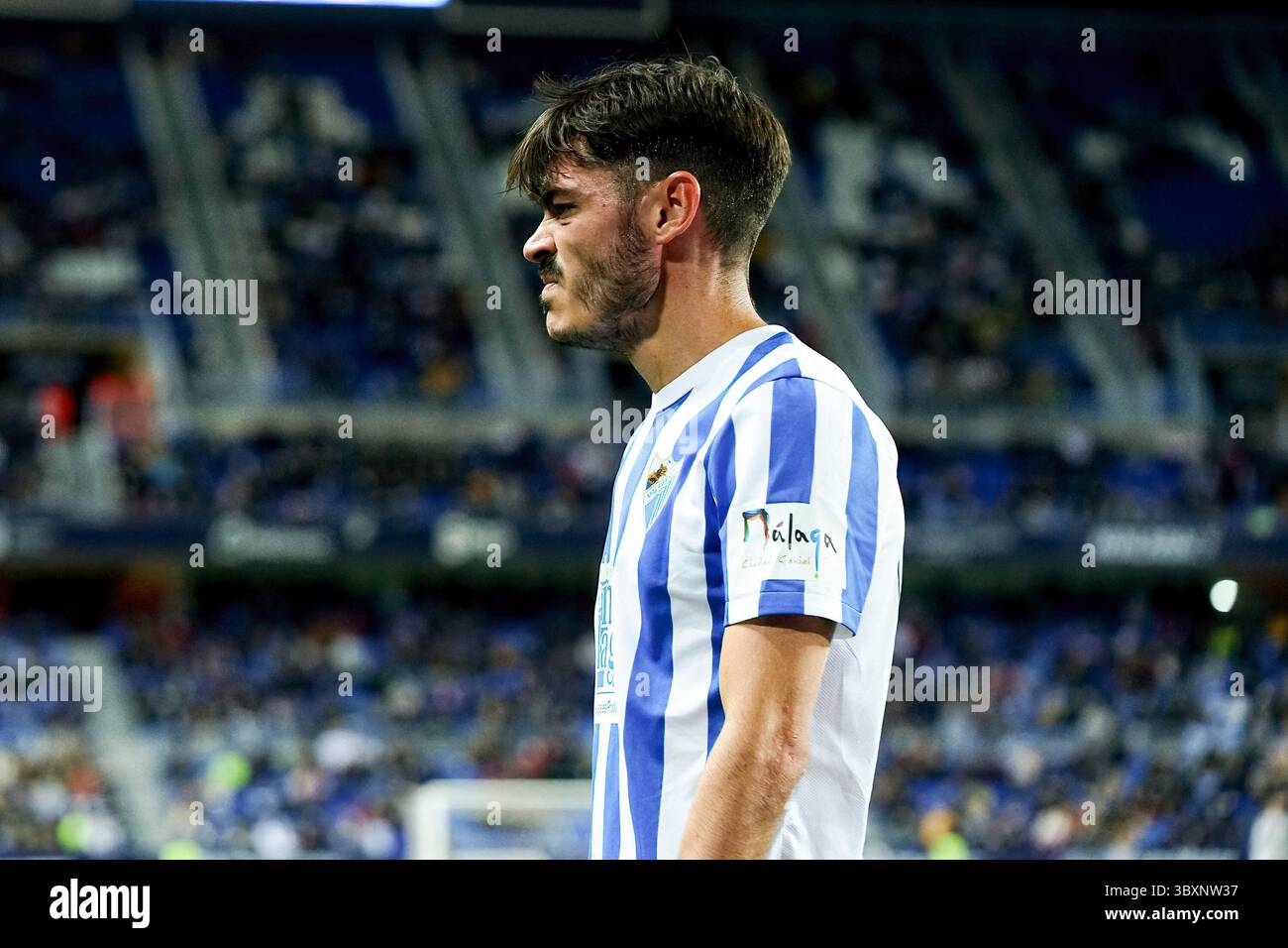 15 novembre 2021, Malaga, Espagne : Jozabed Sanchez vu lors du match de la Liga Smartbank entre Malaga CF et CD Tenerife au stade la Rosaleda, à Malaga. (Crédit image : © Francis Gonzalez/SOPA images via ZUMA Press Wire) Banque D'Images