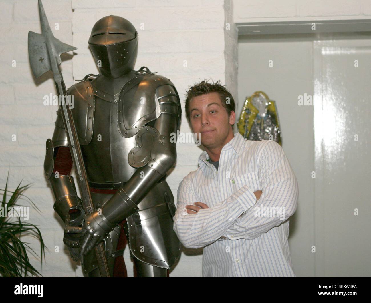 07 janvier 2005 ; Palm Springs, CA, États-Unis ; Singer LANCE BASS lors d'une réception sur invitation VIP pour le Festival international du film de Palm Springs, qui s'est tenu à l'hôtel Parker. (Crédit image : © Dane Andrew/ZUMA Press Wire) Banque D'Images