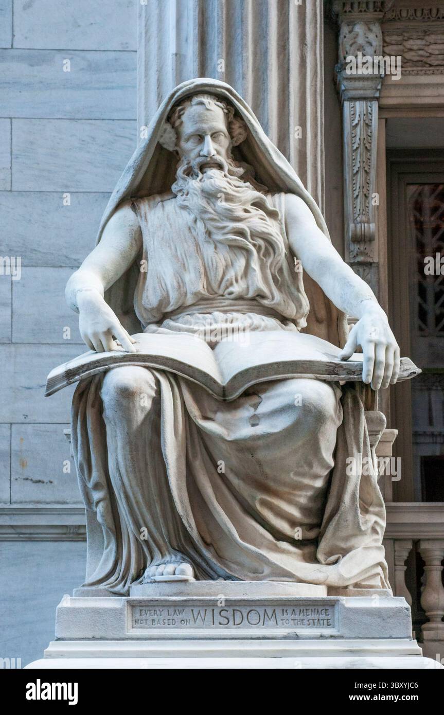 29 septembre 2009, New York, New York, États-Unis : NEW YORK. Division d'appel de la Cour suprême de l'État de New York. E 25th Street et Madison Avenue. (Lundi-vendredi 9h00 à 17h00 session SEA-mer-jeudi à partir de 14h00 coupes et vendredi à partir de 10h00). Ce bâtiment de style palladien soutenu par des colonnes corinthiennes, a été construit en 1900 par James Brown Lord et décoré de sculptures intéressantes comme Justice, The Power et The Studio. En l'espèce, plus de 3 000 appels sont interjetés annuellement. Le lobby présente des expositions des plus célèbres cas. (Crédit image : © Sergi ReboredoZUMA Press Wire) Banque D'Images