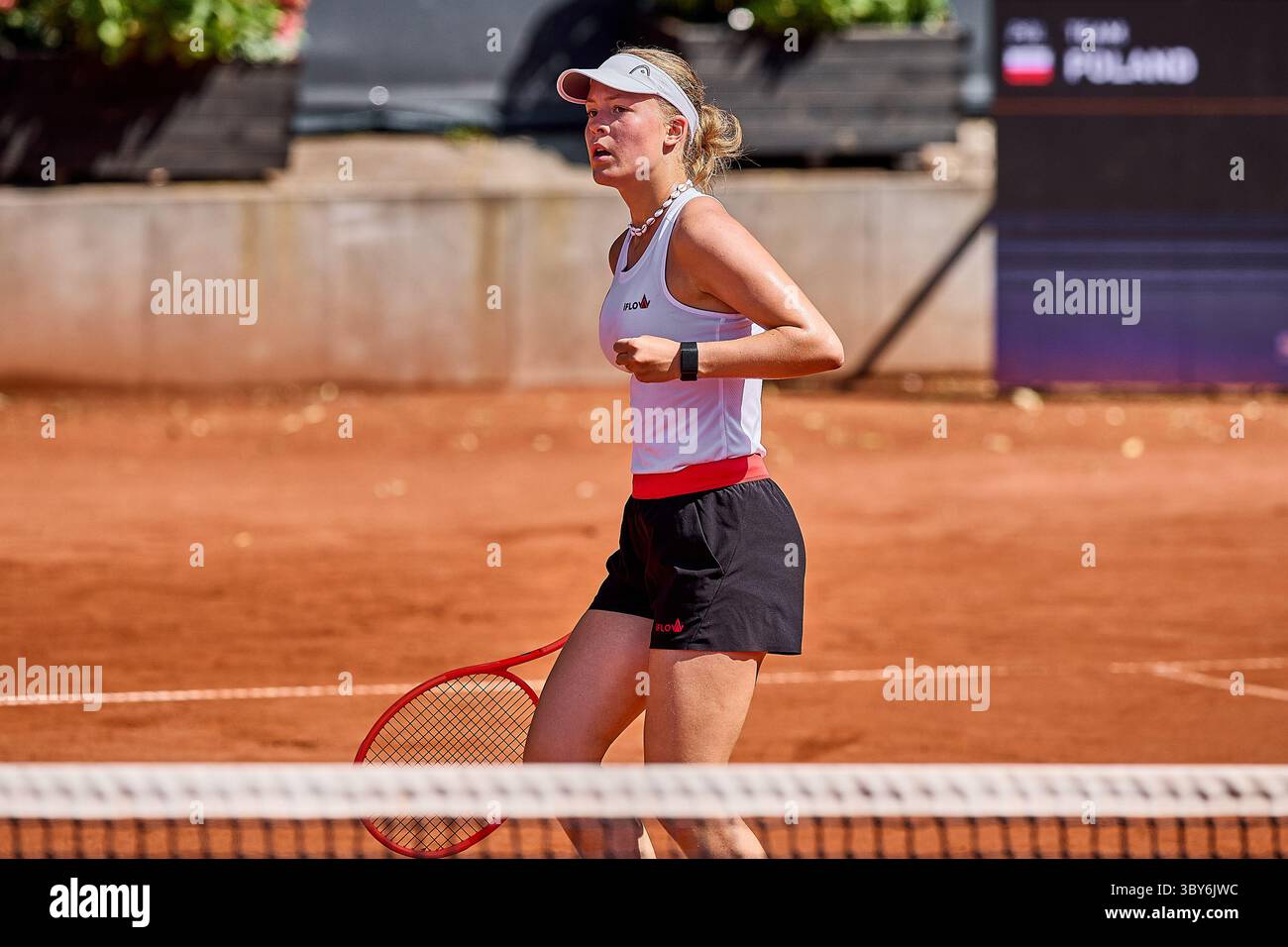 Hambourg, Hambourg, Allemagne. 19 juillet 2025. Anna Pircher d'Autriche sert à Barbara Kostecka de Pologne lors des coupes d'été Tennis Europe 2025 - Girls Tennis, 19.7,2025, Hambourg (Tennis am Rothenbaum), Allemagne, Foto : Mathias Schulz (crédit image : © Mathias Schulz/ZUMA Press Wire) USAGE ÉDITORIAL SEULEMENT ! Non destiné à UN USAGE commercial ! Banque D'Images
