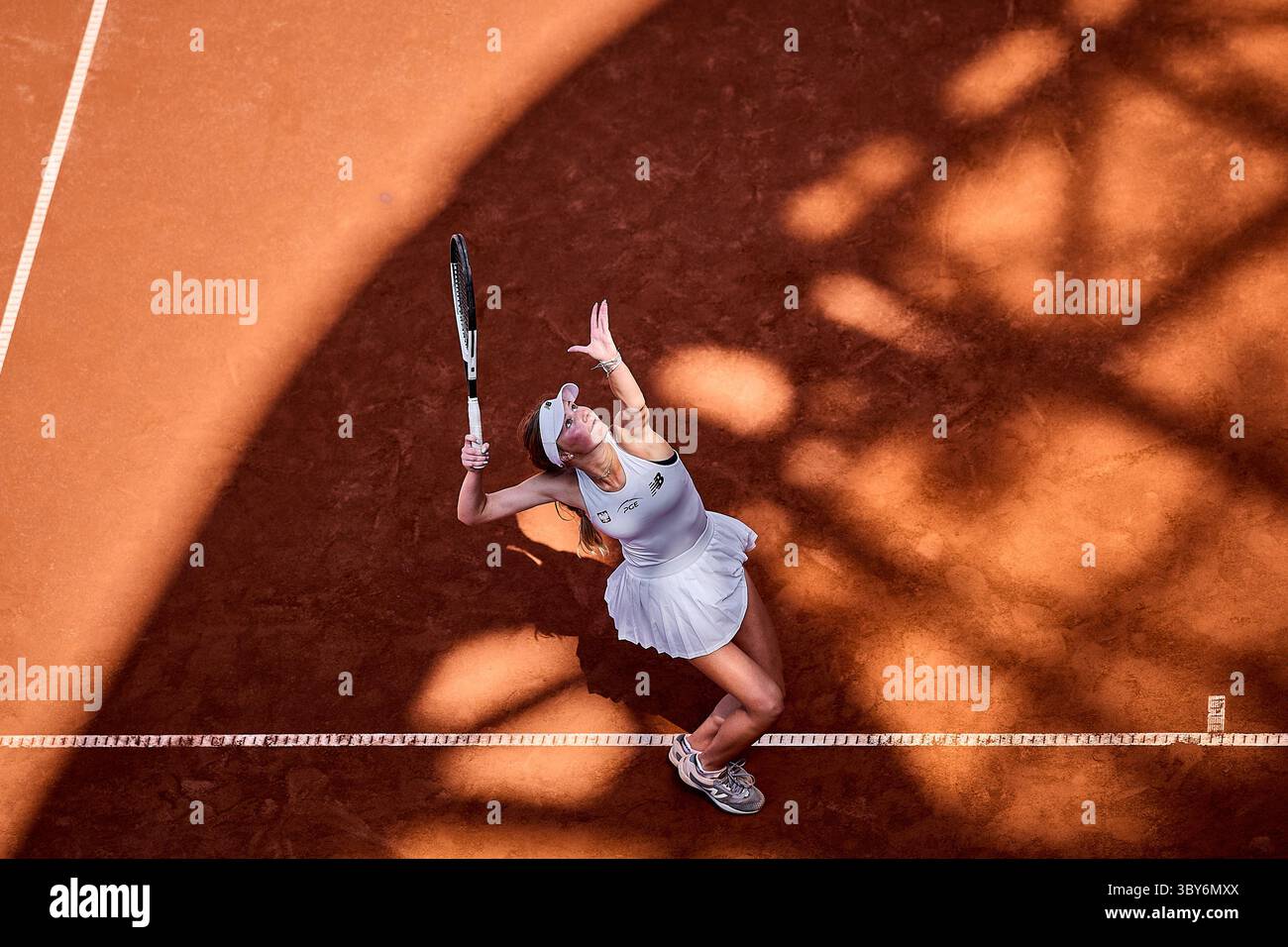 Hambourg, Hambourg, Allemagne. 19 juillet 2025. Barbara Kostecka de Pologne sert à Anna Pircher d'Autriche lors des coupes d'été Tennis Europe 2025 - Girls Tennis, 19.7,2025, Hambourg (Tennis am Rothenbaum), Allemagne, Foto : Mathias Schulz (crédit image : © Mathias Schulz/ZUMA Press Wire) USAGE ÉDITORIAL SEULEMENT ! Non destiné à UN USAGE commercial ! Banque D'Images