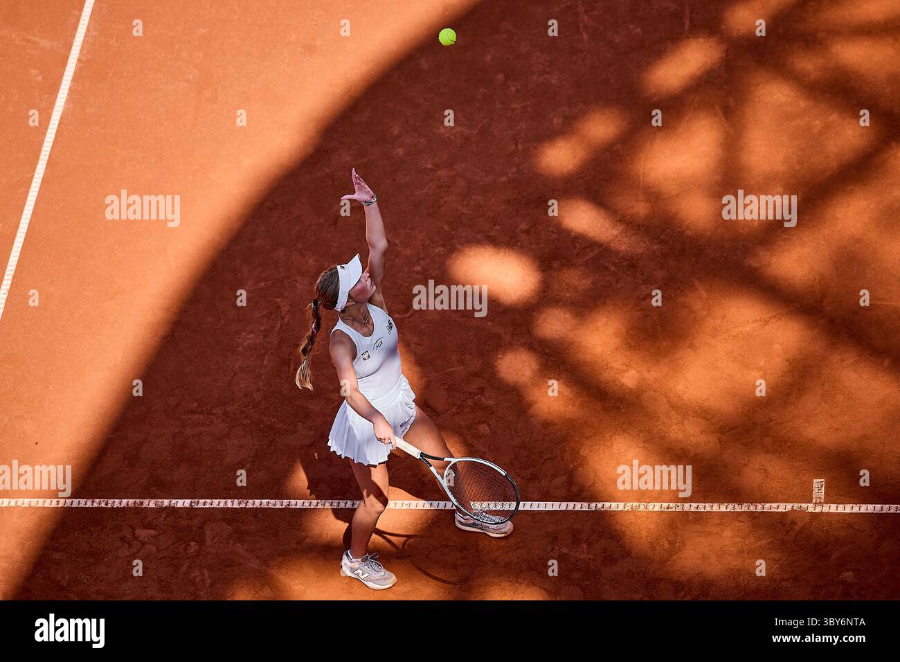 Hambourg, Hambourg, Allemagne. 19 juillet 2025. Barbara Kostecka de Pologne sert à Anna Pircher d'Autriche lors des coupes d'été Tennis Europe 2025 - Girls Tennis, 19.7,2025, Hambourg (Tennis am Rothenbaum), Allemagne, Foto : Mathias Schulz (crédit image : © Mathias Schulz/ZUMA Press Wire) USAGE ÉDITORIAL SEULEMENT ! Non destiné à UN USAGE commercial ! Banque D'Images