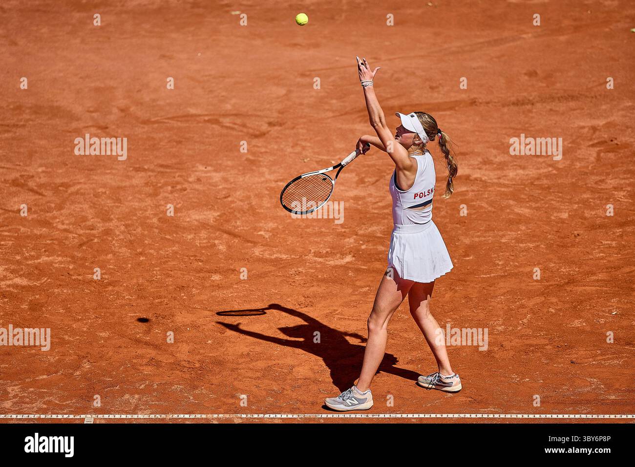 Hambourg, Hambourg, Allemagne. 19 juillet 2025. Barbara Kostecka de Pologne sert à Anna Pircher d'Autriche lors des coupes d'été Tennis Europe 2025 - Girls Tennis, 19.7,2025, Hambourg (Tennis am Rothenbaum), Allemagne, Foto : Mathias Schulz (crédit image : © Mathias Schulz/ZUMA Press Wire) USAGE ÉDITORIAL SEULEMENT ! Non destiné à UN USAGE commercial ! Banque D'Images