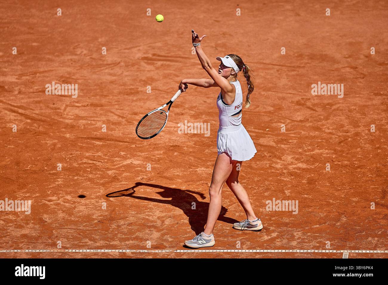 Hambourg, Hambourg, Allemagne. 19 juillet 2025. Barbara Kostecka de Pologne sert à Anna Pircher d'Autriche lors des coupes d'été Tennis Europe 2025 - Girls Tennis, 19.7,2025, Hambourg (Tennis am Rothenbaum), Allemagne, Foto : Mathias Schulz (crédit image : © Mathias Schulz/ZUMA Press Wire) USAGE ÉDITORIAL SEULEMENT ! Non destiné à UN USAGE commercial ! Banque D'Images