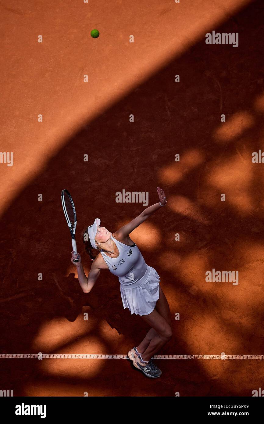 Hambourg, Hambourg, Allemagne. 19 juillet 2025. Barbara Kostecka de Pologne sert à Anna Pircher d'Autriche lors des coupes d'été Tennis Europe 2025 - Girls Tennis, 19.7,2025, Hambourg (Tennis am Rothenbaum), Allemagne, Foto : Mathias Schulz (crédit image : © Mathias Schulz/ZUMA Press Wire) USAGE ÉDITORIAL SEULEMENT ! Non destiné à UN USAGE commercial ! Banque D'Images