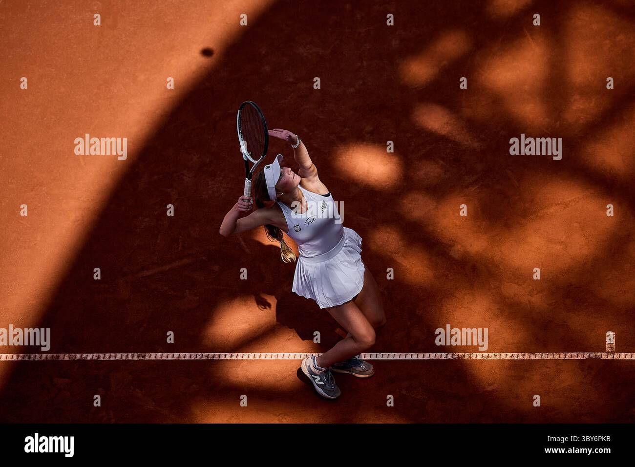 Hambourg, Hambourg, Allemagne. 19 juillet 2025. Barbara Kostecka de Pologne sert à Anna Pircher d'Autriche lors des coupes d'été Tennis Europe 2025 - Girls Tennis, 19.7,2025, Hambourg (Tennis am Rothenbaum), Allemagne, Foto : Mathias Schulz (crédit image : © Mathias Schulz/ZUMA Press Wire) USAGE ÉDITORIAL SEULEMENT ! Non destiné à UN USAGE commercial ! Banque D'Images