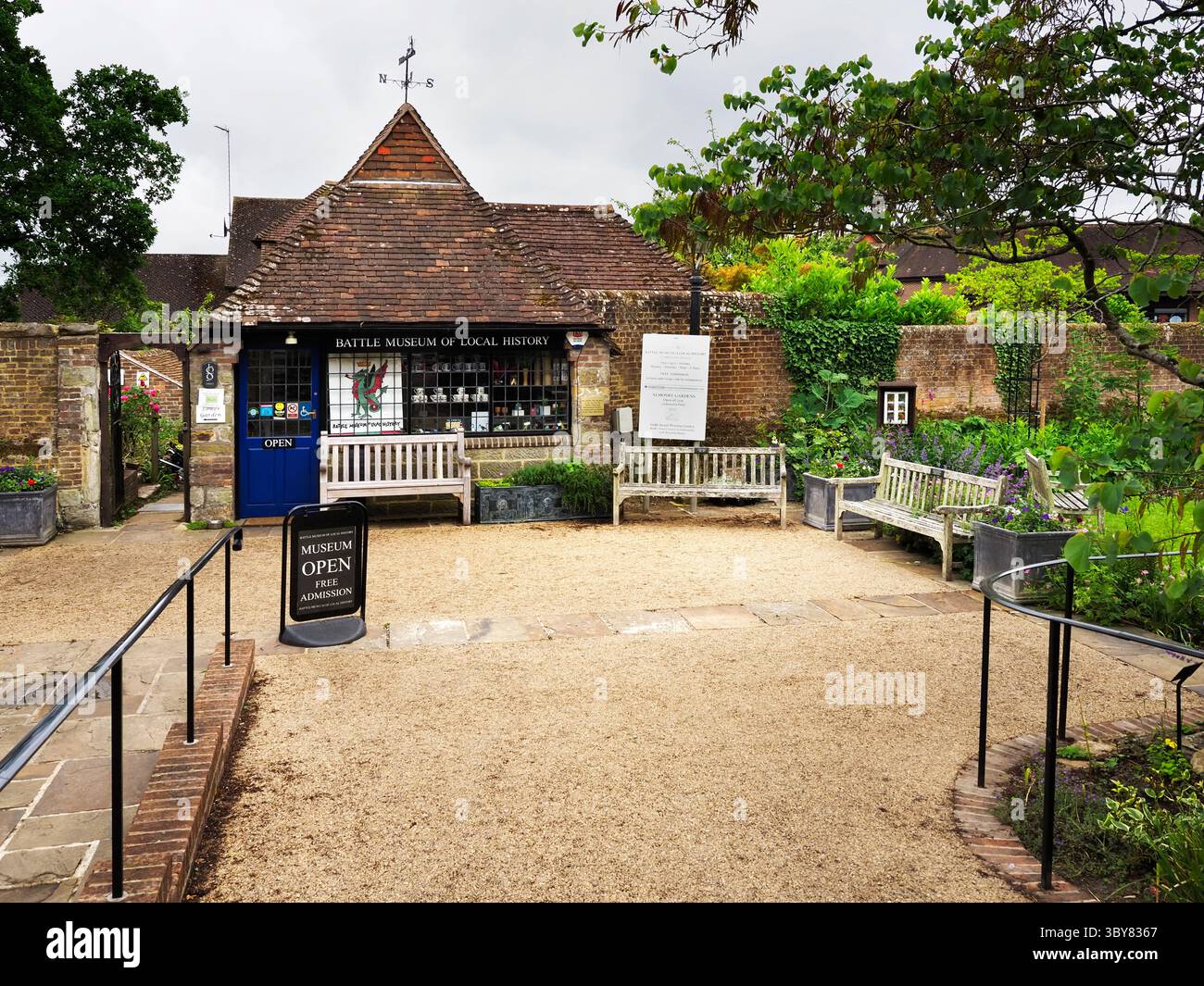 Musée de bataille d'histoire locale à Battle East Sussex en Angleterre Banque D'Images