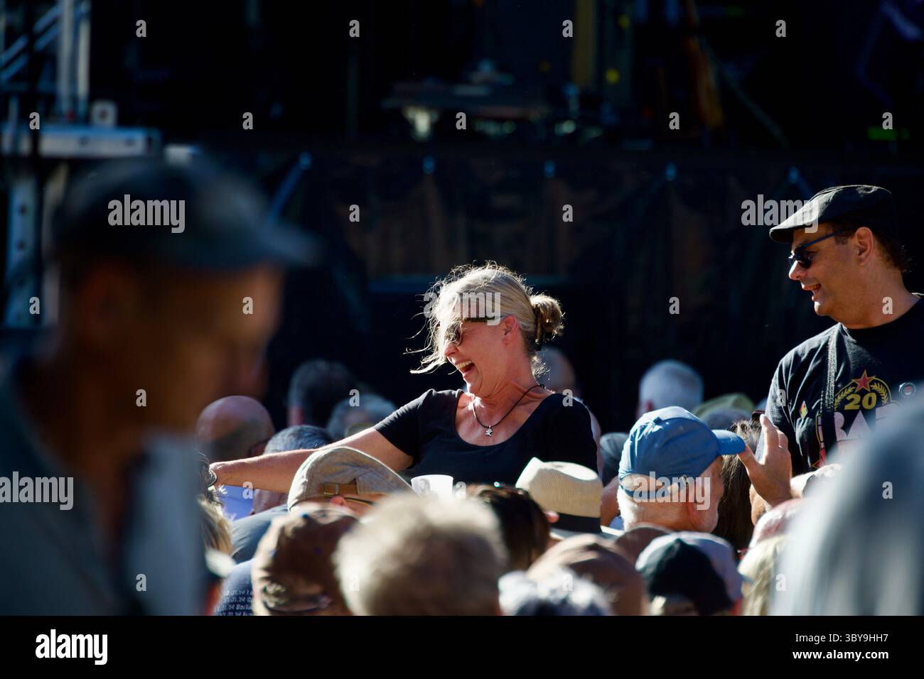 Mainz, Allemagne. 29 juin 2025. Concert de BAP à la Citadelle de Mayence. Banque D'Images