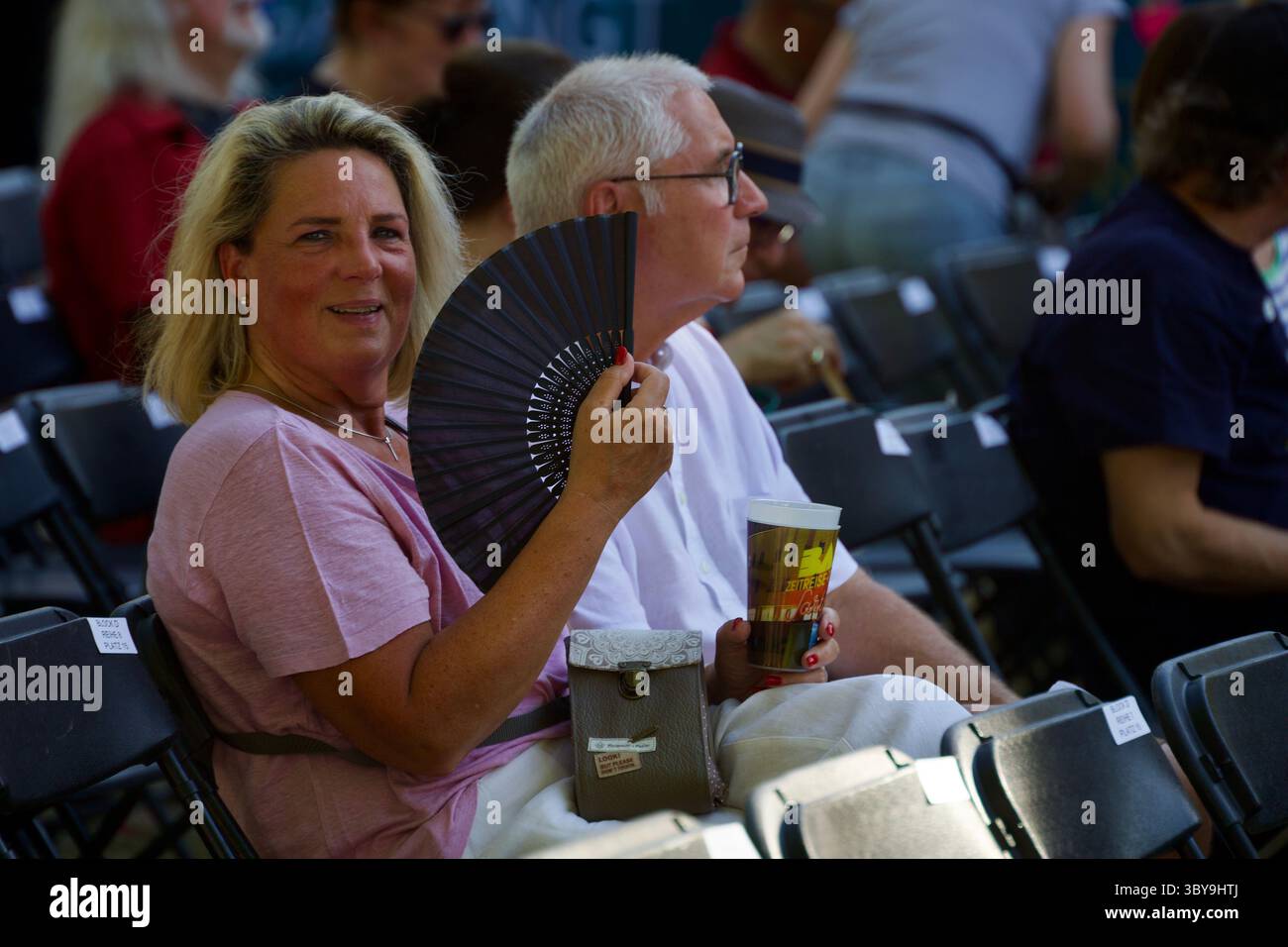 Mainz, Allemagne. 29 juin 2025. Concert de BAP à la Citadelle de Mayence. Banque D'Images