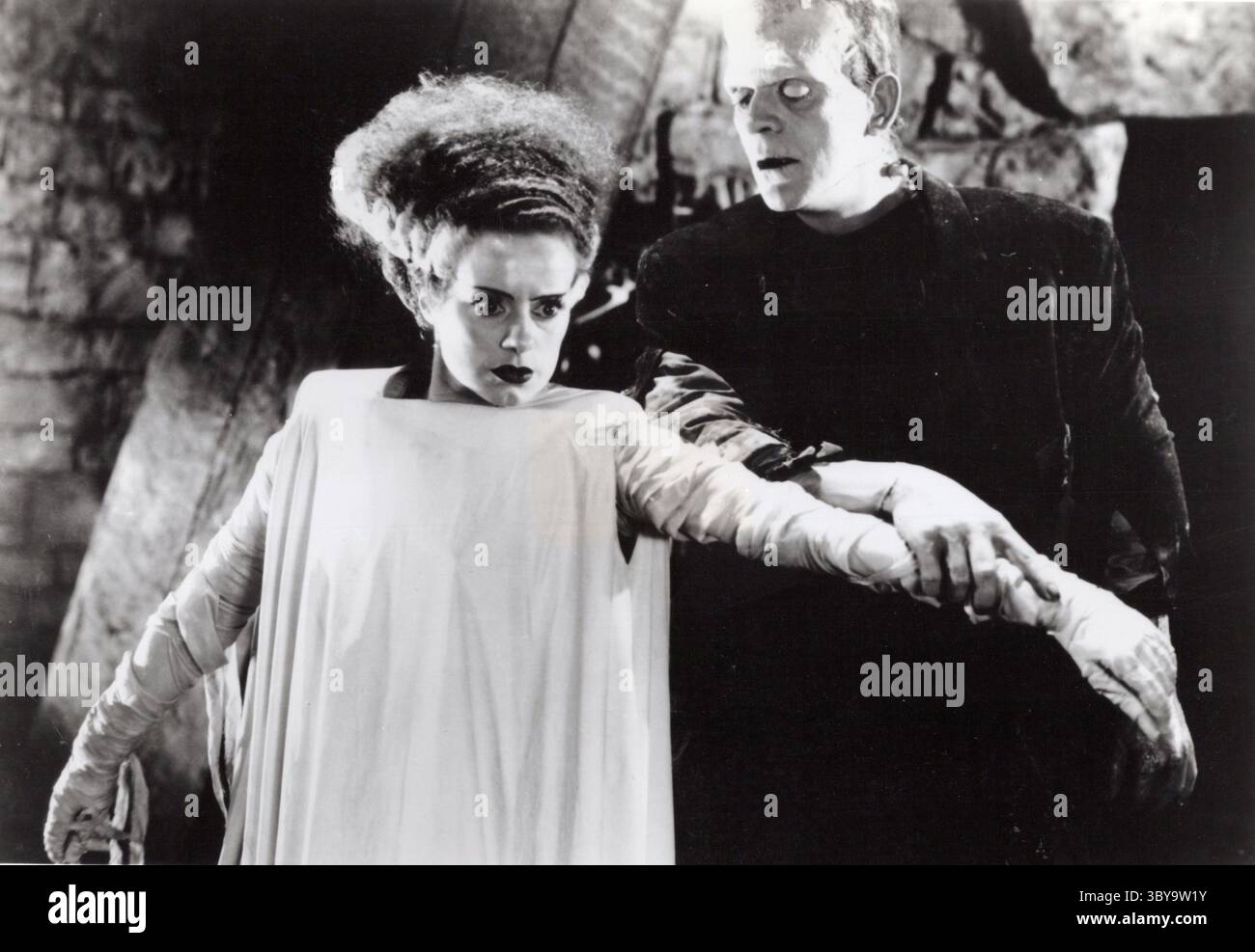 Boris karloff bride frankenstein 1935 Banque de photographies et d ...