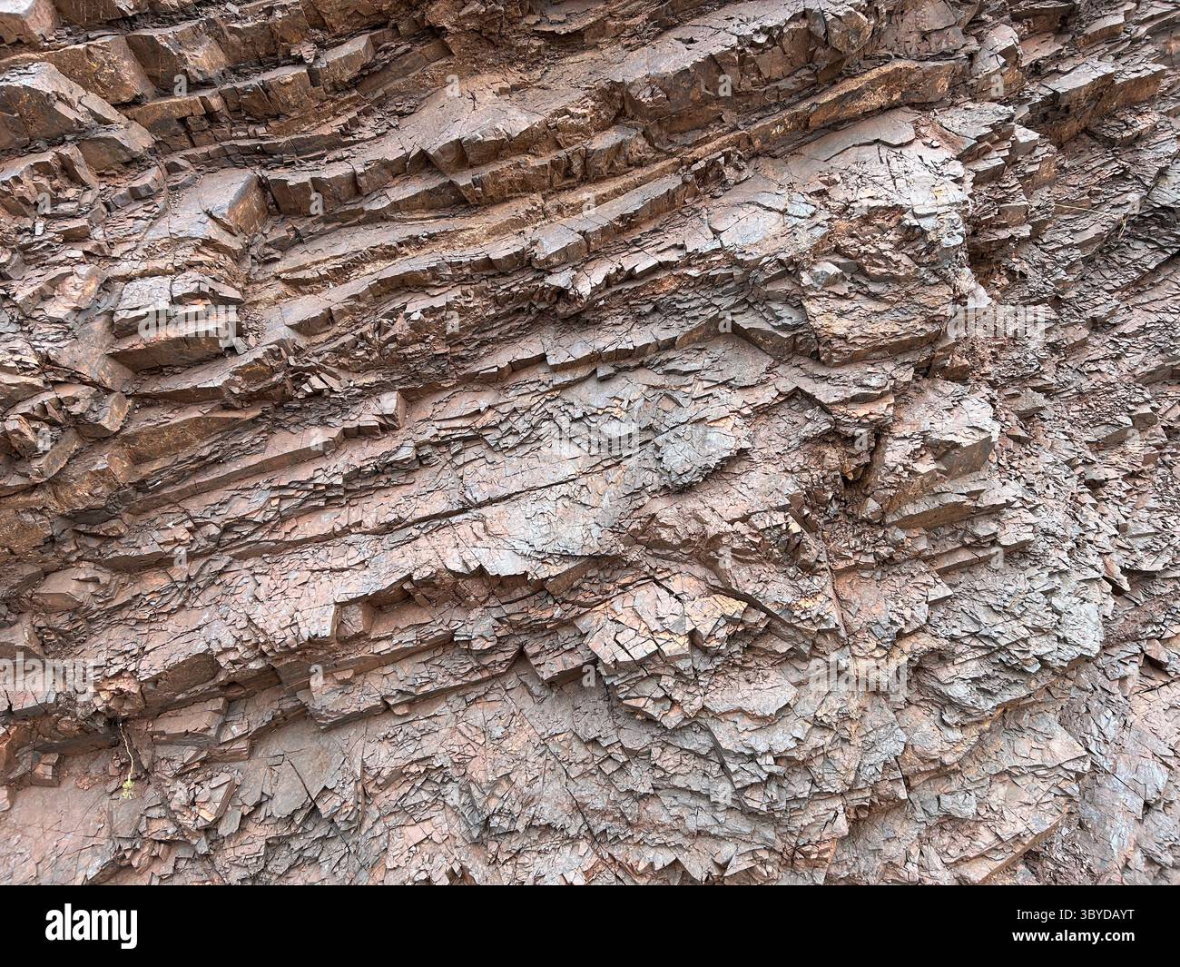 La géologie des Marin Headlands de San Francisco surplombant le Golden Gate Bridge en 2025 Banque D'Images