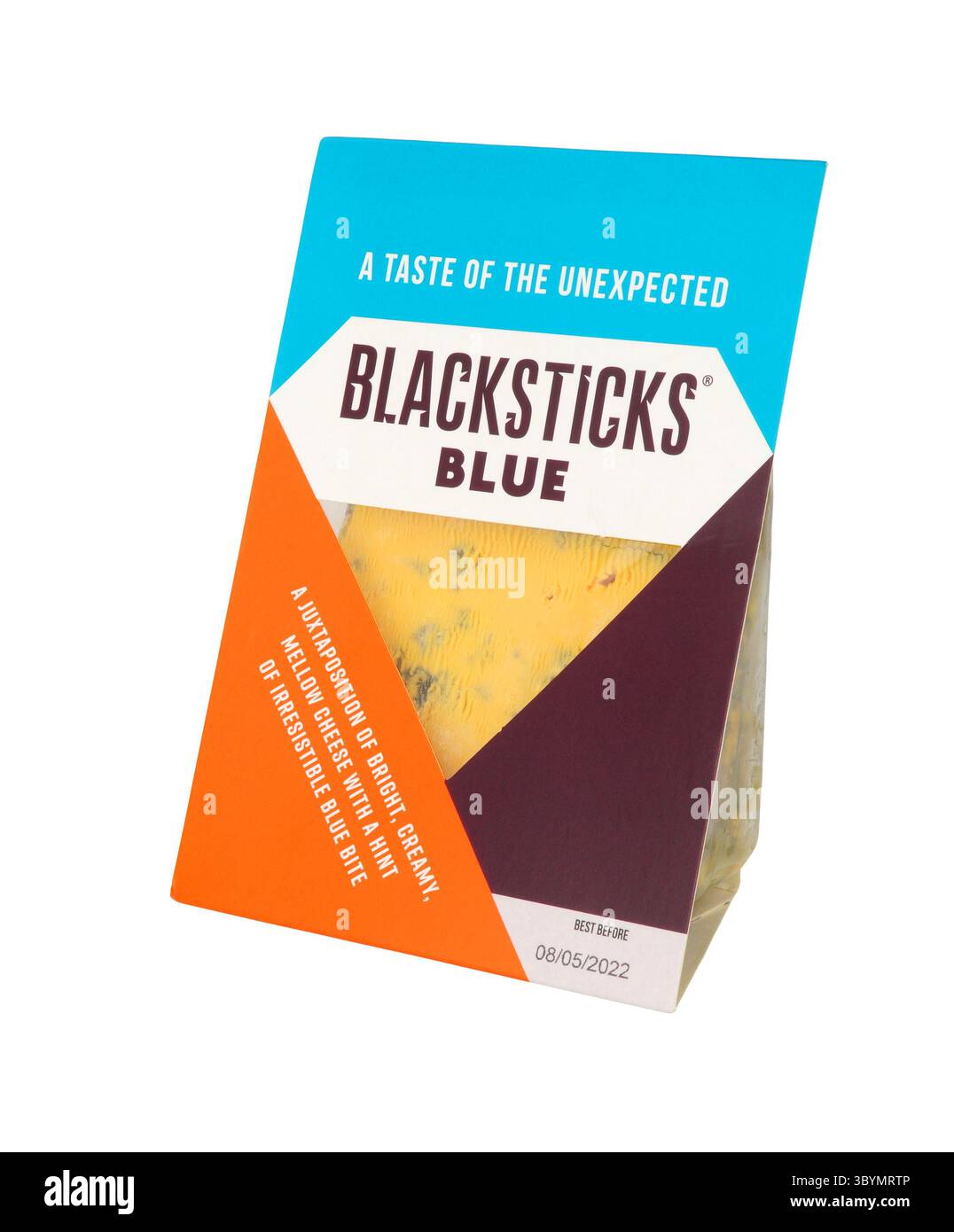 Fromage bleu crémeux Blacksticks fabriqué par Butlers Farmhouse Cheeses dans le Lancashire Royaume-Uni Banque D'Images