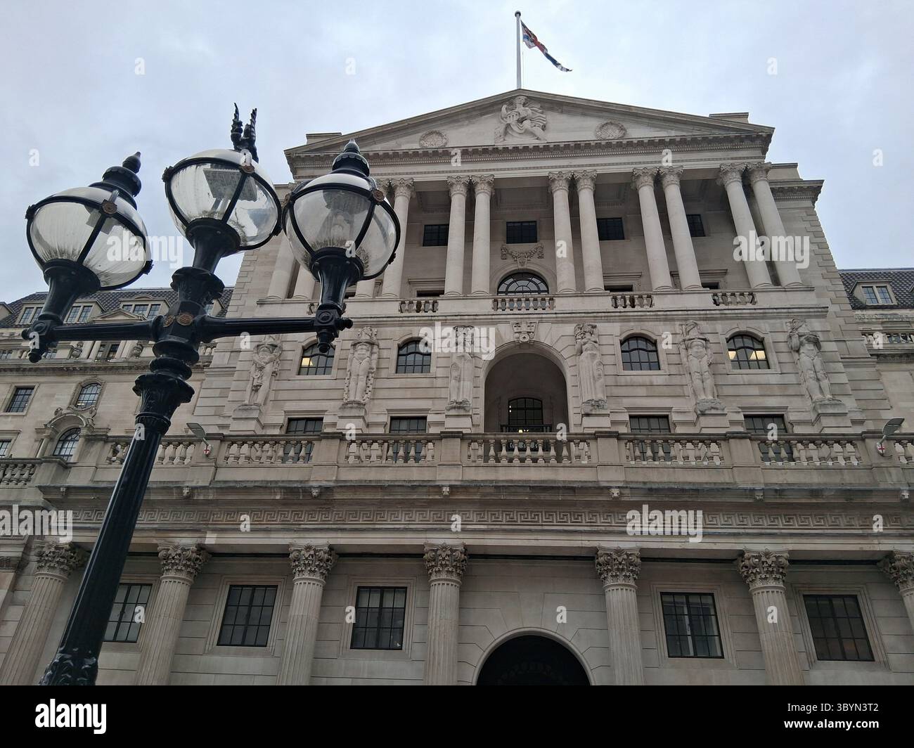 La Banque d'Angleterre dans la ville de Londres Banque D'Images