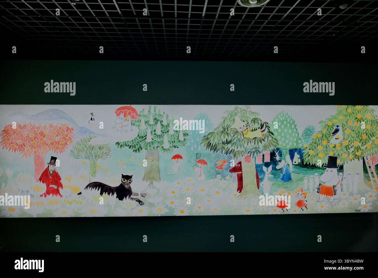 Tampere finlande- le musée moomin Banque D'Images