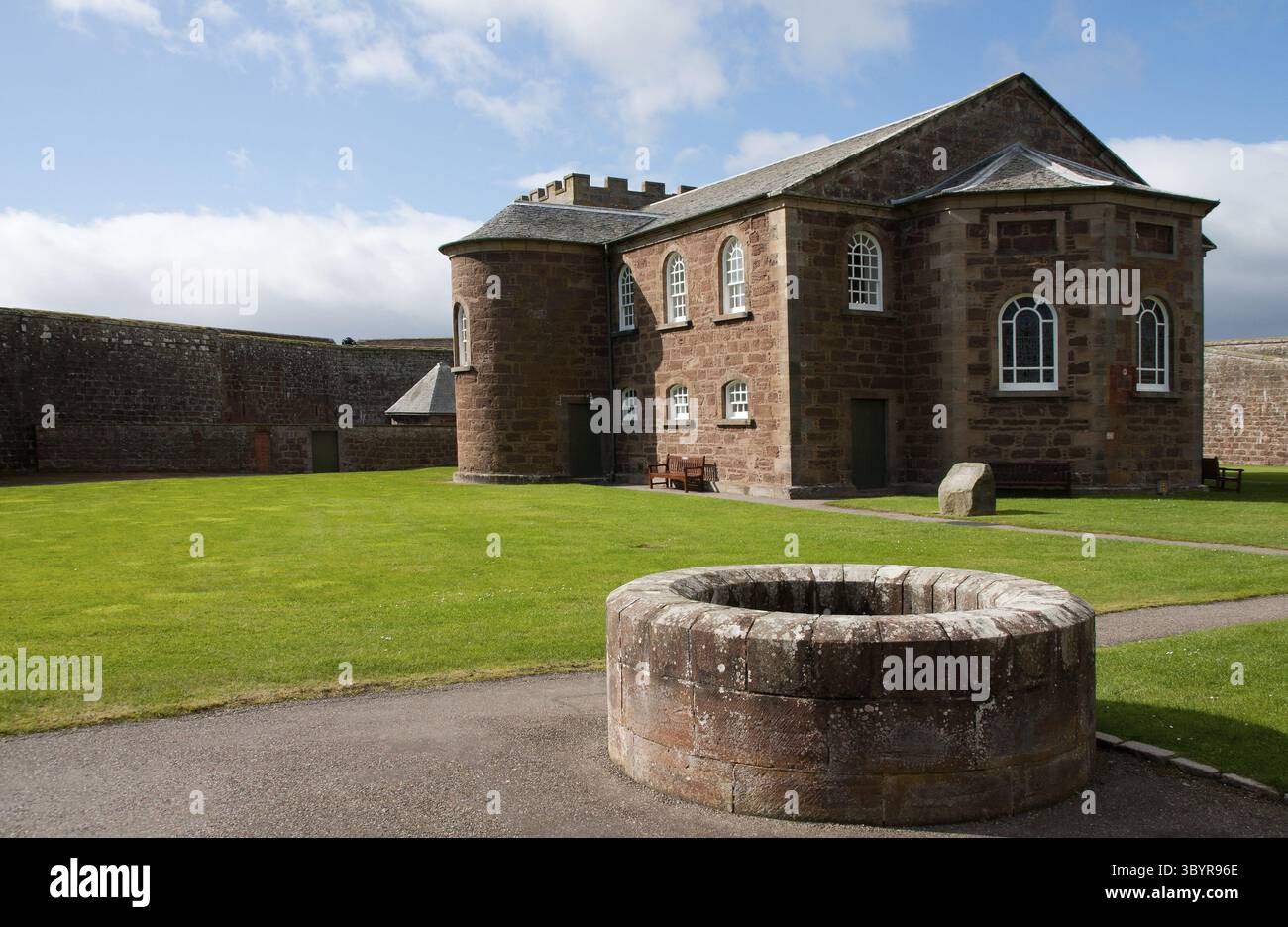 Garnison Chapel à Fort George, Écosse, Royaume-Uni Banque D'Images