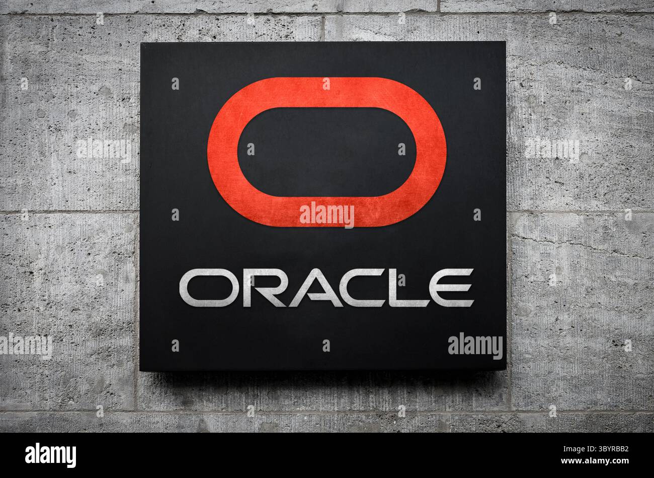 Oracle Corporation - infrastructure cloud et technologie logicielle Banque D'Images
