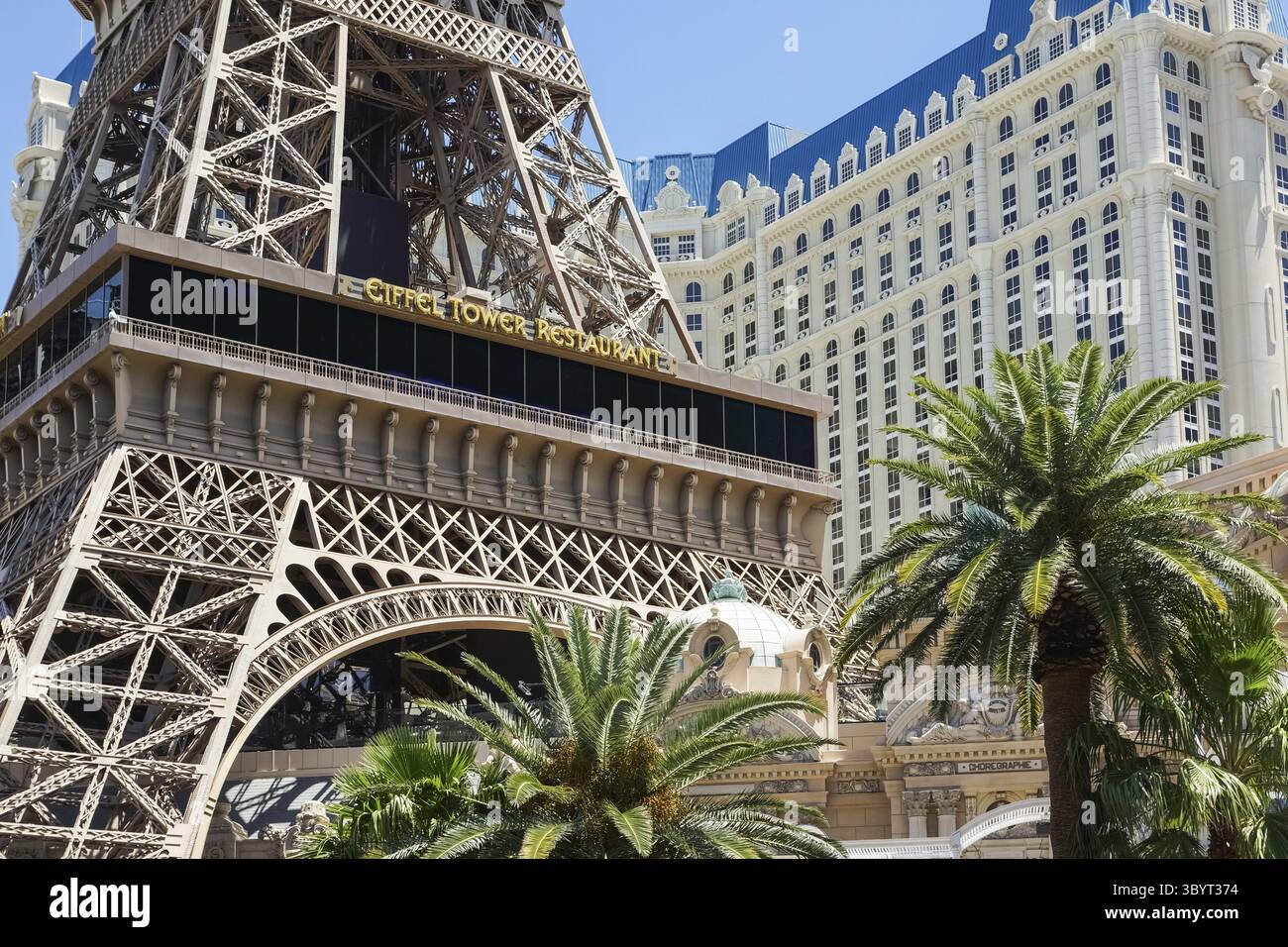 Las Vergas - Eiffel Tower Restaurant, Las Vegas, États-Unis Banque D'Images