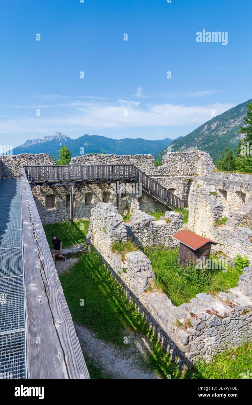 Reutte : Fort Claudia, qui fait partie du système de défense 'Château d'Ehrenberg' à Reutte, Tyrol, Autriche Banque D'Images