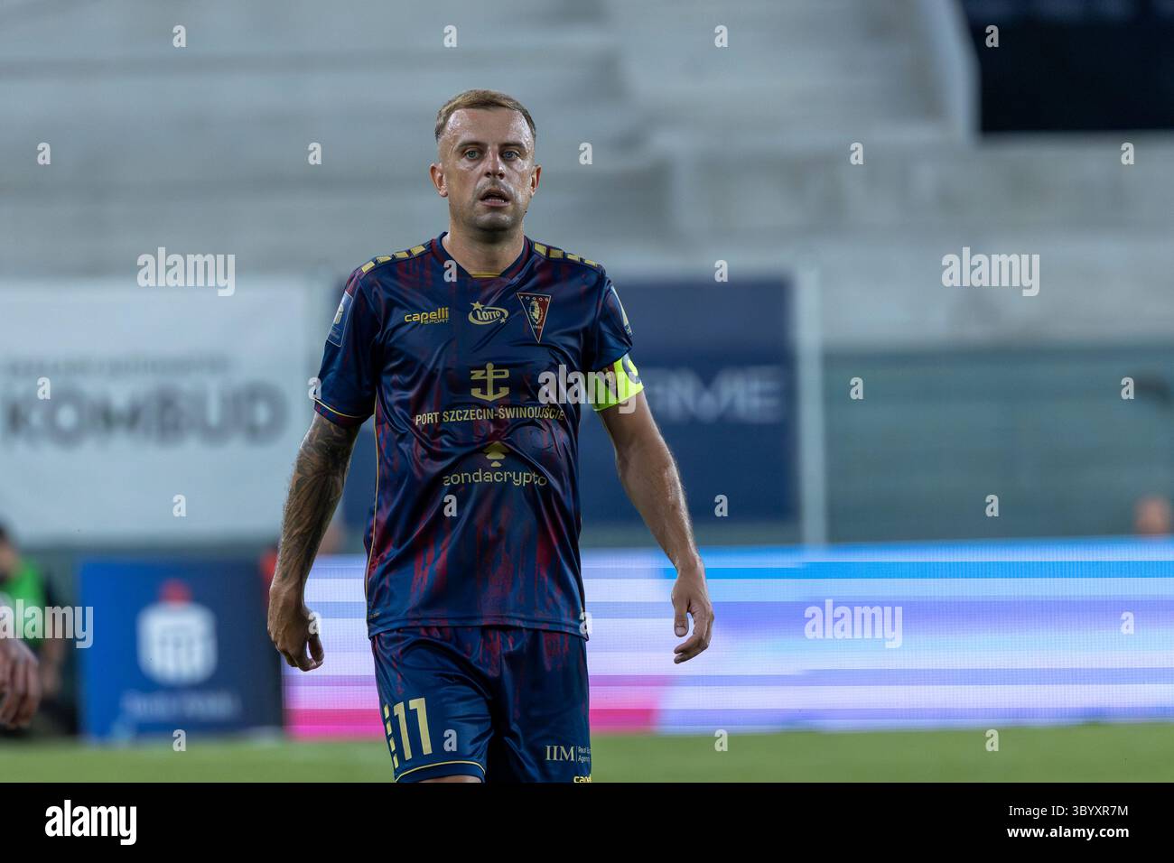 Radom, Pologne. 20 juillet 2025. PKO BP Ekstraklasa match entre Radomiak Radom et Pogoń Szczecin. Photo : Kamil Grosicki ; Pogoń Szczecin. Crédit : Bartlomiej Wisniewski/Cyberfocus/Alamy Live News Banque D'Images