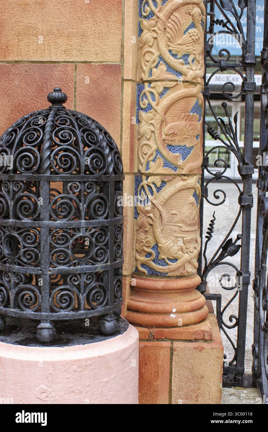 Sarasota FL - 5 novembre 2024 : entrée au Ringling Museum of Art situé à Sarasota en Floride Banque D'Images