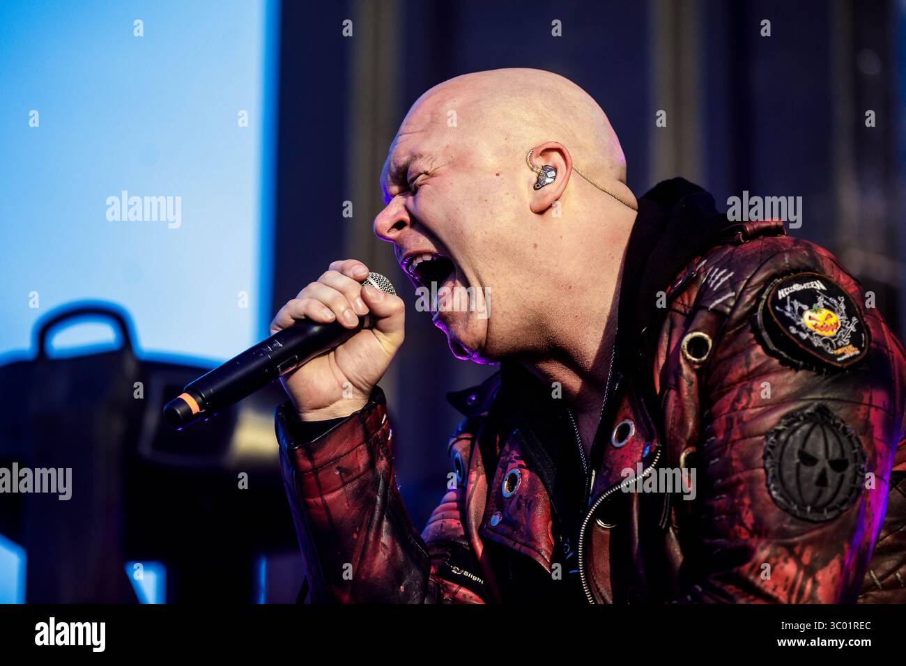 23 juin 2018 - Copenhague, Danemark - Danemark, Copenhague - 23 juin 2018. Le groupe allemand de speed metal Helloween donne un concert lors du festival danois de heavy metal Copenhague 2018 à Copenhague. Ici, le chanteur Michael Kiske est vu en direct sur scène. (Crédit photo : Gonzales photo - Peter Troest) (crédit image : © Peter Troest/Gonzales photo via ZUMA Press) Banque D'Images
