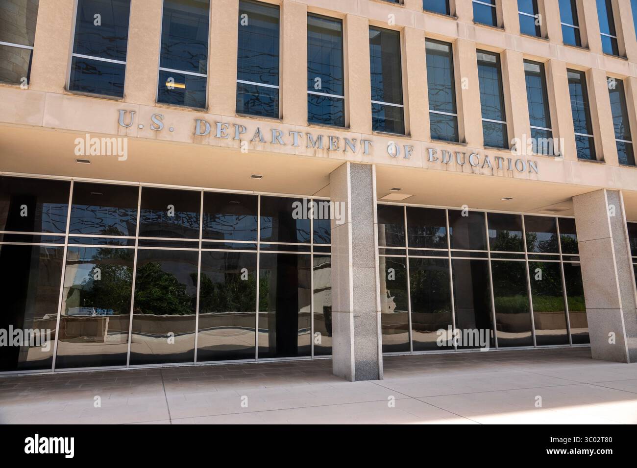 États-Unis Washington DC bâtiment siège du Département de l'éducation des États-Unis juillet 2025 Banque D'Images