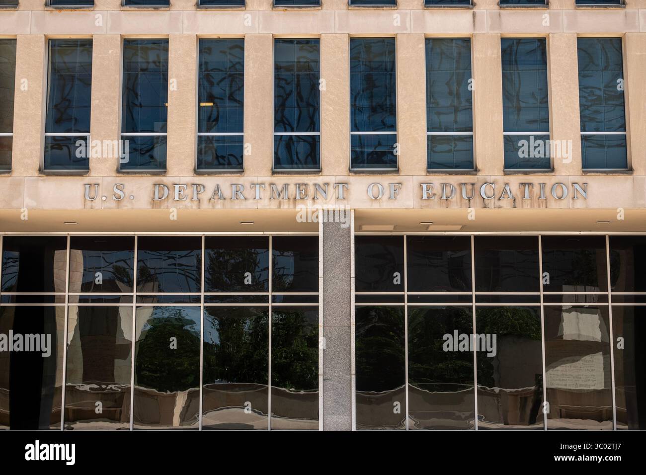 États-Unis Washington DC bâtiment siège du Département de l'éducation des États-Unis juillet 2025 Banque D'Images