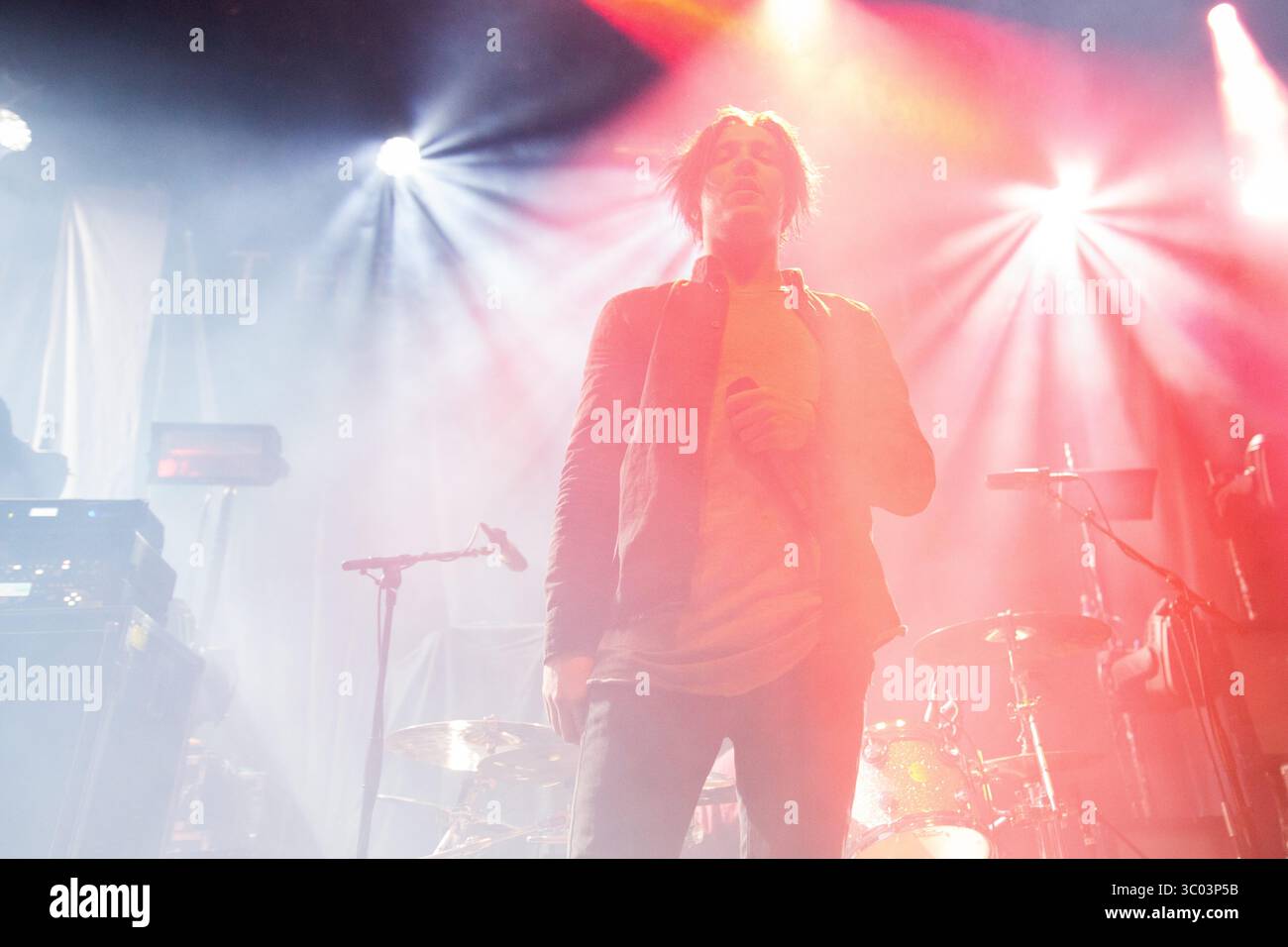 23 mars 2017 - Oslo, Angleterre, Norvège - le groupe de metalcore américain The Word Alive donne un concert au Rockefeller à Oslo. Ici, le chanteur Tyler Smith est vu en direct sur scène. Norvège, 23/03 2017. (Crédit image : © Per-Otto Oppi/Gonzales photo via ZUMA Press) Banque D'Images