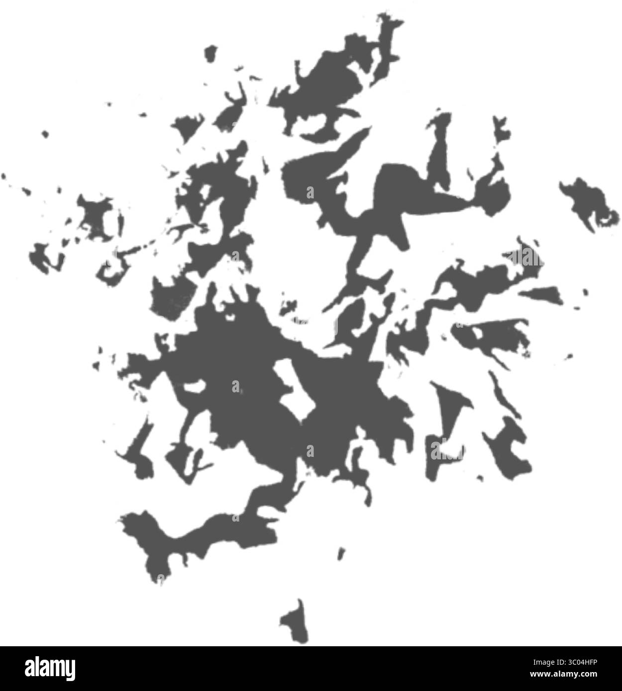 Un effet d'ombre lisse et flou créant une courbe douce sur un fond blanc éclatant, suggérant lumière et forme. Illustration de Vecteur