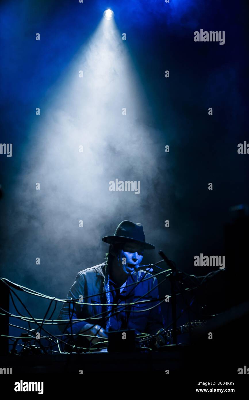 17 novembre 2016 - Bergen, Angleterre, Norvège - le groupe norvégien de noise rock The Megaphonic Thrift donne un concert à l'USF Verftet à Bergen. Norvège, 17/11 2016. (Crédit image : © Jarle H. Moe/Gonzales photo via ZUMA Press) Banque D'Images