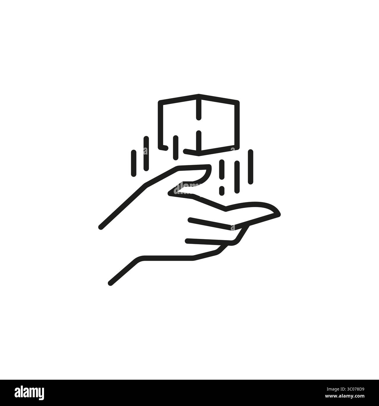 Icône télékinésie Illustration de Vecteur