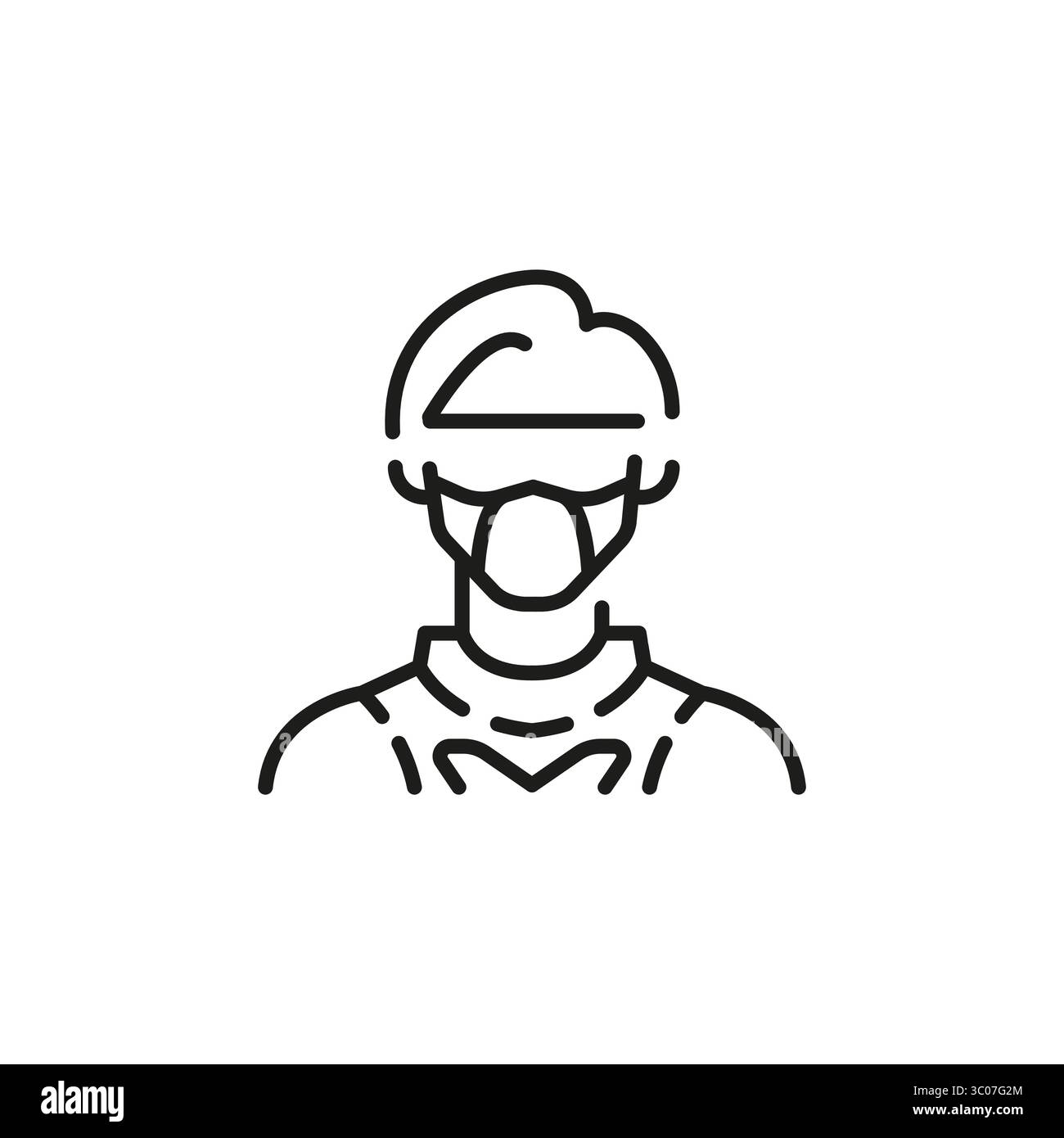 Icône de super-héros Illustration de Vecteur