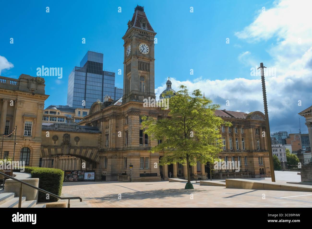 Chamberlain Square à Birmingham construit en 1880. Angleterre, Royaume-Uni Banque D'Images