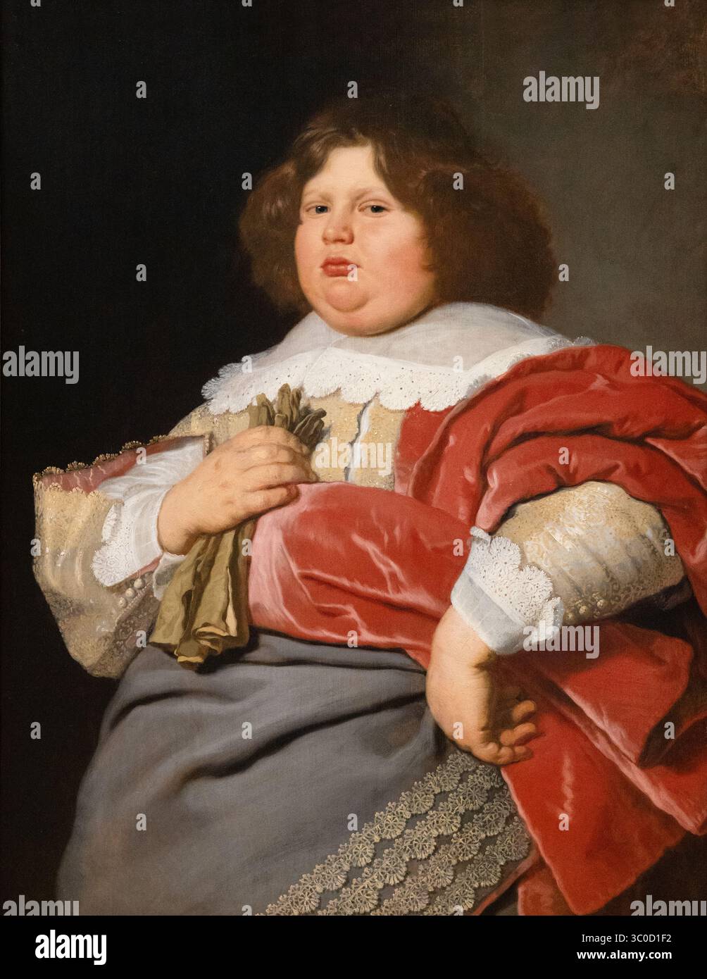 Bartholomeus van der Helst 'Portrait de Gerard Andriesz Bicker', âgé de 21 ans, fils d'une riche famille hollandaise d'Amsterdam. portrait masculin du xviie siècle. Banque D'Images