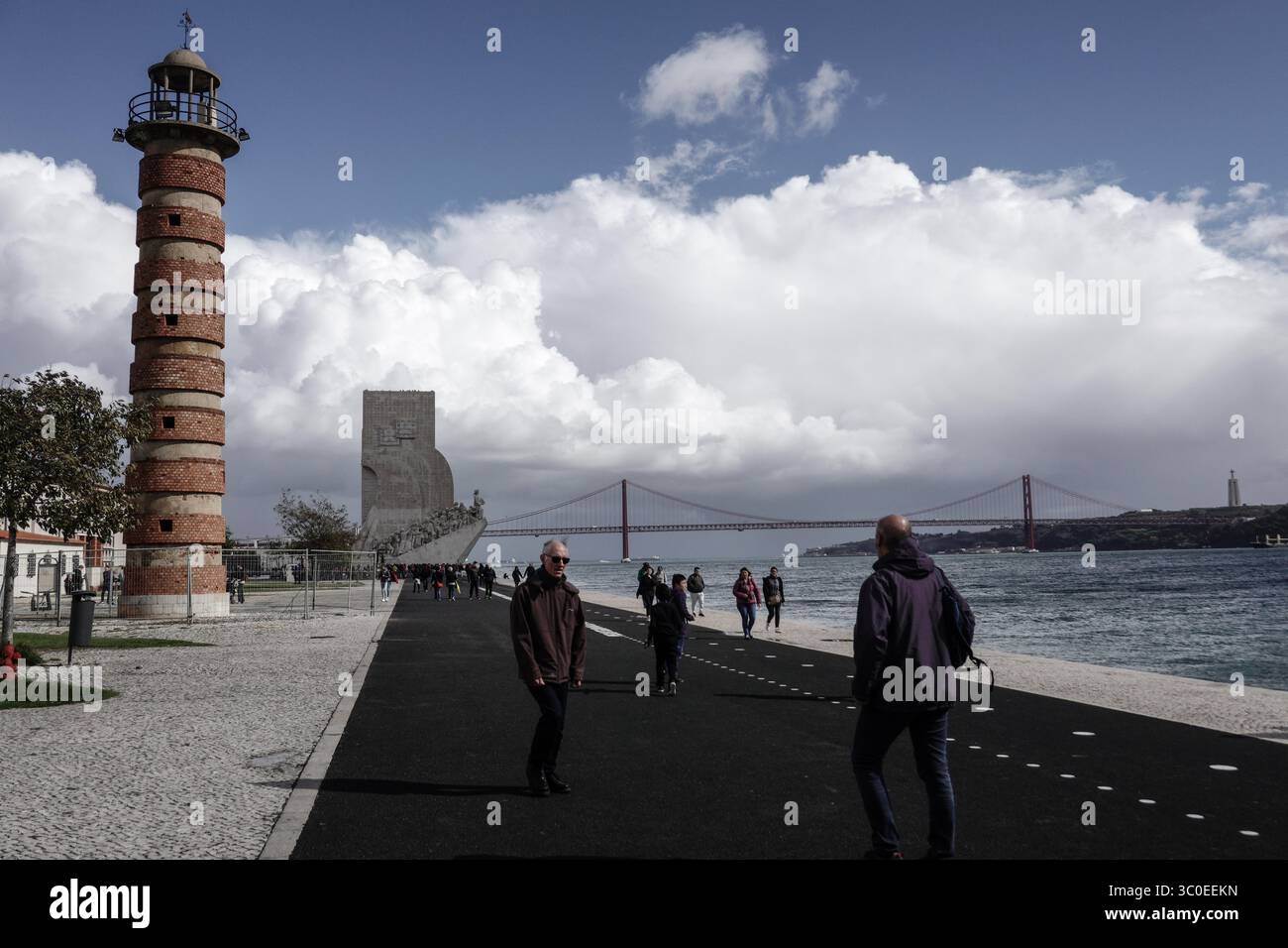30 octobre 2018 - Lisbonne, Portugal - Une scène de rue à Belem, Lisbonne, Portugal. (Crédit image : © Nir Alon/ZUMA Wire) Banque D'Images