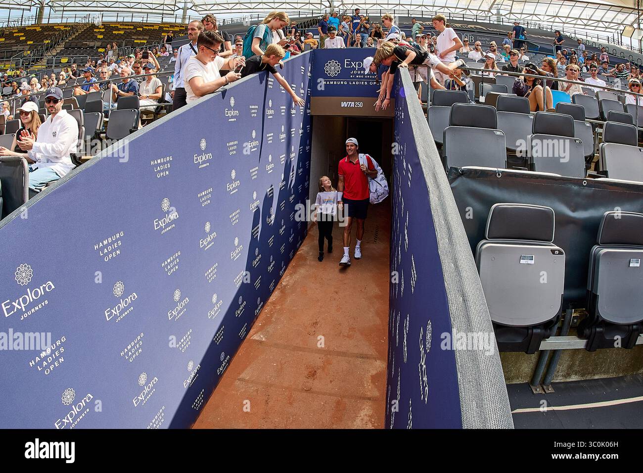 Hambourg, Hambourg, Allemagne. 20 juillet 2025. Tommy Haas d'Allemagne marche sur le court pendant le MSC Hamburg Ladies Open - Womens Tennis, WTA250, 20.7,2025, Hambourg (Tennis am Rothenbaum), Allemagne, Foto : Mathias Schulz (image crédit : © Mathias Schulz/ZUMA Press Wire) USAGE ÉDITORIAL SEULEMENT ! Non destiné à UN USAGE commercial ! Banque D'Images