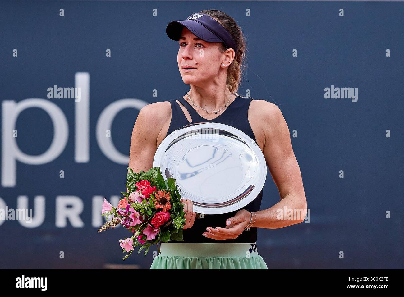 Hambourg, Hambourg, Allemagne. 20 juillet 2025. Anna Bondar de Hongrie avec son trophée et des fleurs pour la finaliste lors du MSC Hamburg Ladies Open - Womens Tennis, WTA250, 20.7,2025, Hambourg (Tennis am Rothenbaum), Allemagne, Foto : Mathias Schulz (Credit image : © Mathias Schulz/ZUMA Press Wire) USAGE ÉDITORIAL SEULEMENT ! Non destiné à UN USAGE commercial ! Banque D'Images