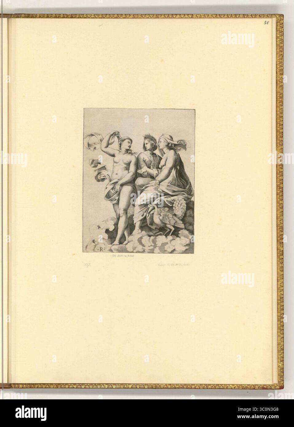 Marco Dente - Juno, Ceres, und Psyche, ItI2150. Banque D'Images