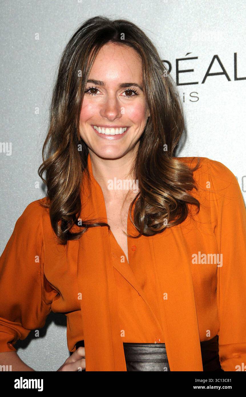 Louise Roe à 'A Night of Red Carpet style' présenté par People StyleWatch à Decades à Los Angeles - 27 janvier 2011 Banque D'Images
